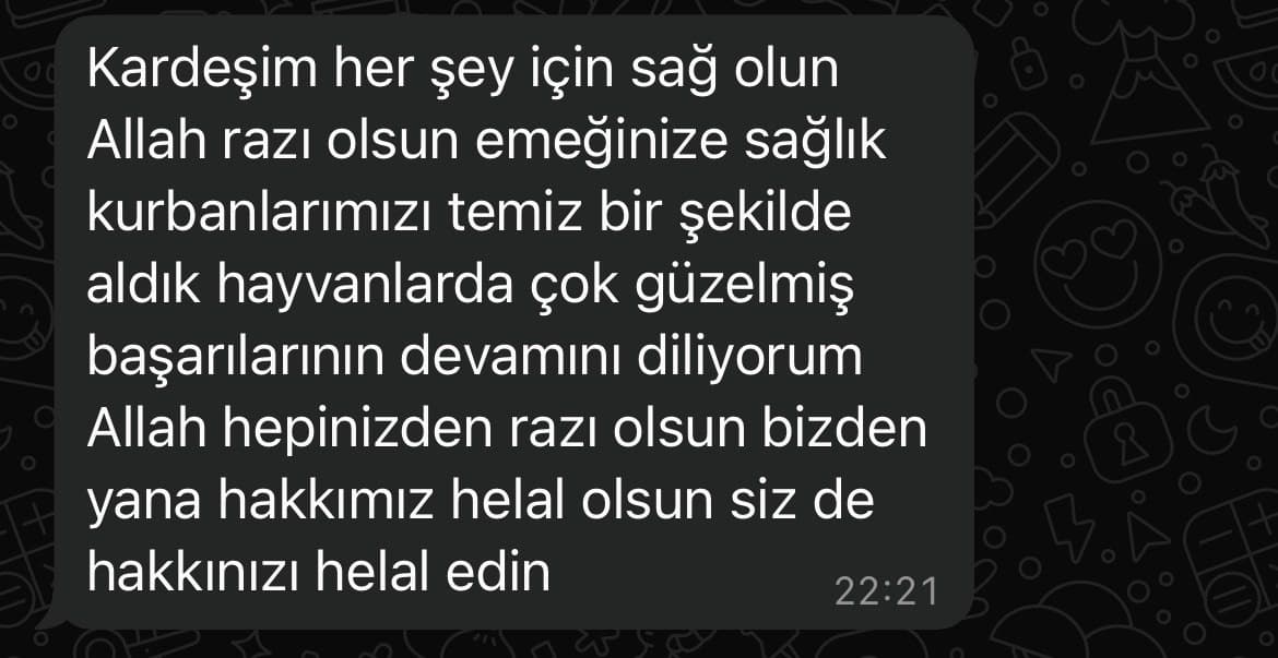 WhatsApp müşteri yorumu 12