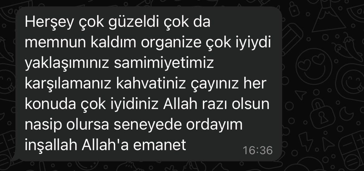 WhatsApp müşteri yorumu 14