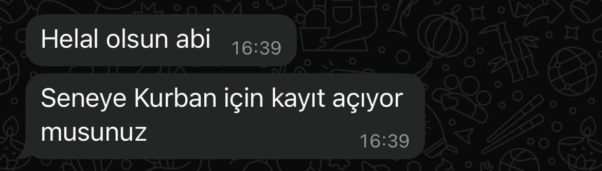 WhatsApp müşteri yorumu 16