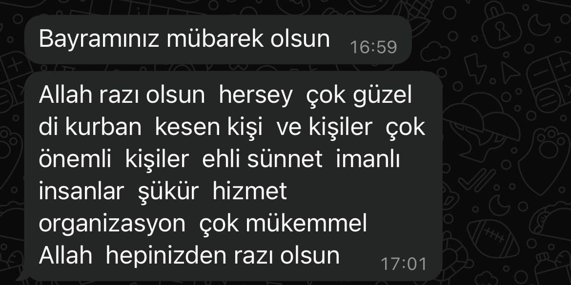 WhatsApp müşteri yorumu 8